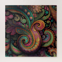 Paisley Quebra-cabeça de 3-D