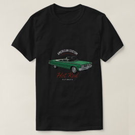 Paixão Automotiva Antiga e Camiseta de Músculo