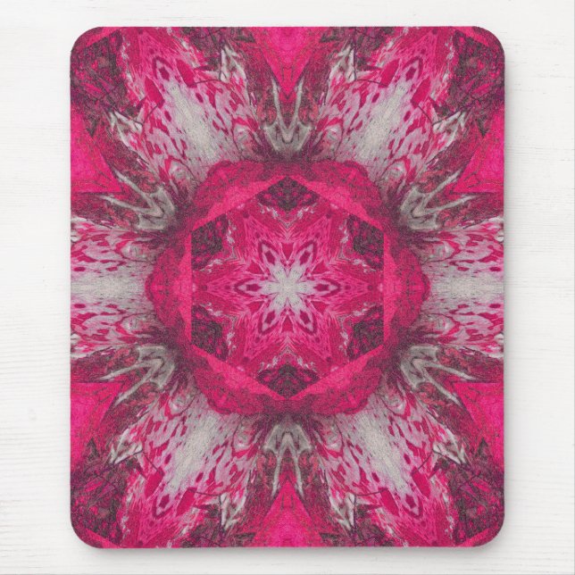 Paixão cor-de-rosa Mousepad (Frente)