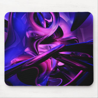 Paixões fluorescentes Mousepad abstrato