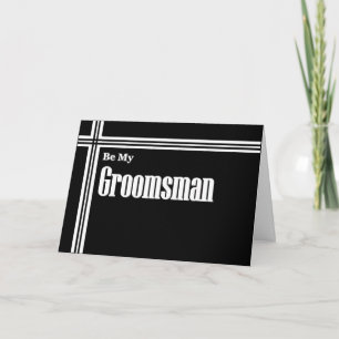 Pajem de Noivo Convite de Casamento - Personalizáv