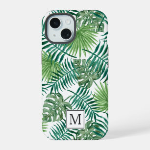 Pal Botânico Verde Elegante deixa monograma