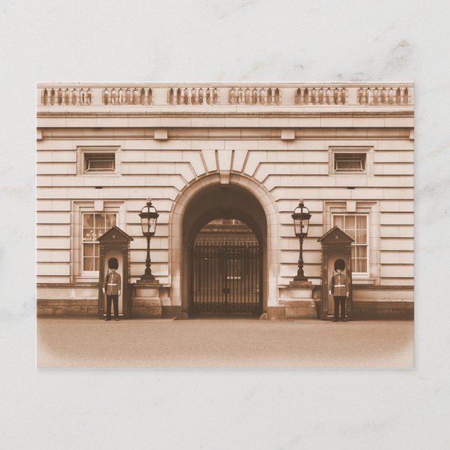 Palácio de Buckingham - Londres - Cartão postal (Frente)