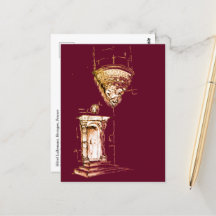 Palácio Renascentista, Bourges, França Cartão post