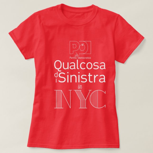 Paládio New York do t-shirt (Frente do Design)