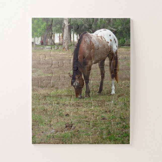 Palamino Horse Quebra-cabeça (Vertical)