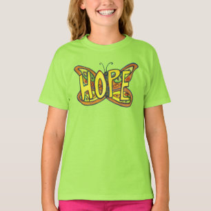 Palavra-borboleta Esperança Arte-Palavra Camisa P