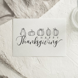 Palavra de Ação de Graças Feliz de Pumpkins desenh