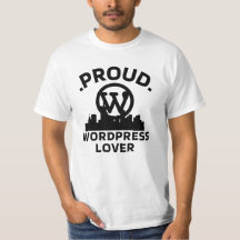 PalavraPress Lover Camiseta Branca Para Homens