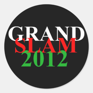 palavras 2012 da etiqueta do grand slam de wales