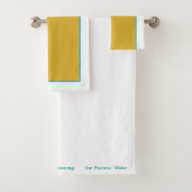 Palavras ambientais no Conjunto de Toalhas