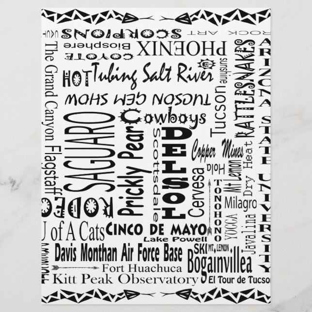 Palavras Buzz arizona (Frente)