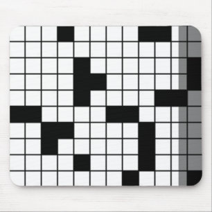 Palavras cruzadas Mousepad