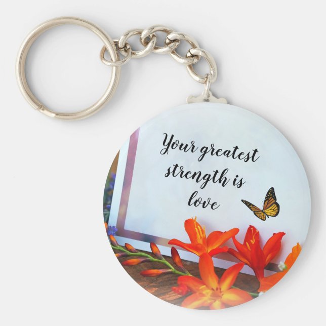 Palavras de Chaveiro do Botão Sabedoria (Frente)