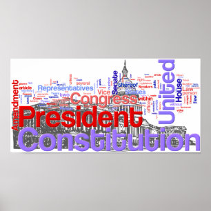 Palavras do poster da constituição