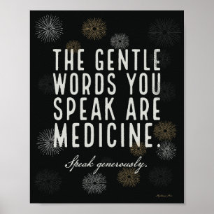 Palavras Gentis São Medicina - Poster