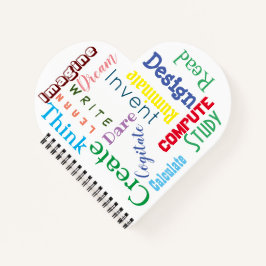 Palavras Inspiracionais Coloridas Alunos Coração