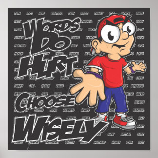 Palavras machucam Poster