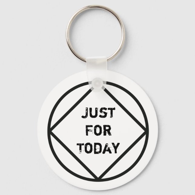 Palavras personalizadas Chaveiro de recuperação pe (Frente)