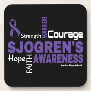 Palavras... Porta copos de Sjogren