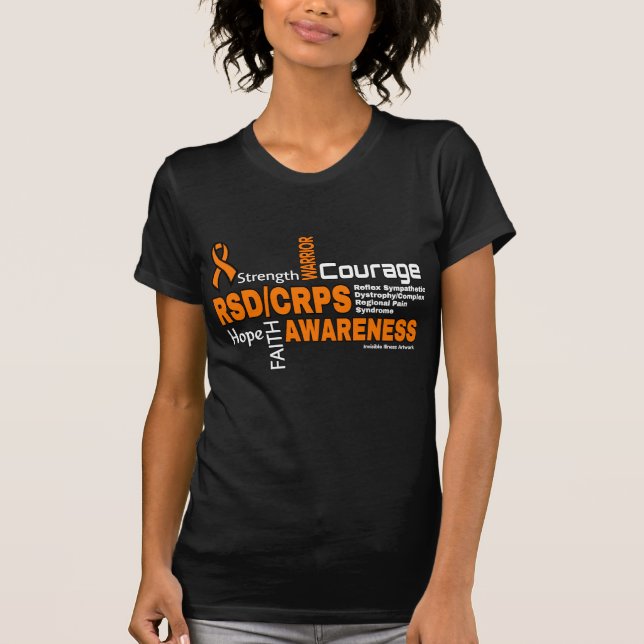 Palavras...RSD/CRPS T-Shirt (Frente)