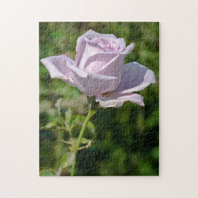 Pale Lilac Tea Rosa Jigsee Quebra-cabeça (Vertical)