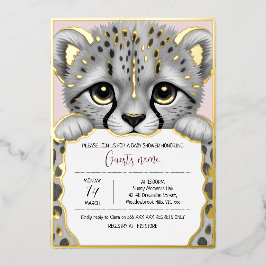 Pale Pink Cub Baby Shower