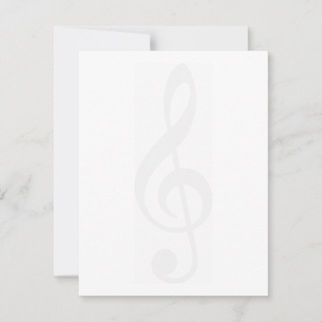 Pale Treble Clef (Frente)