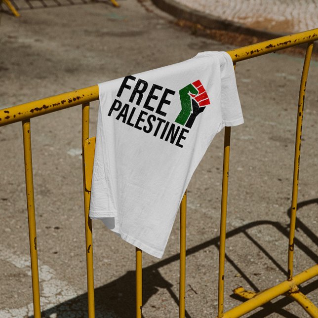 Palestina Livre, Salvar Humanidade, T-Shirt Solida (Criador carregado)