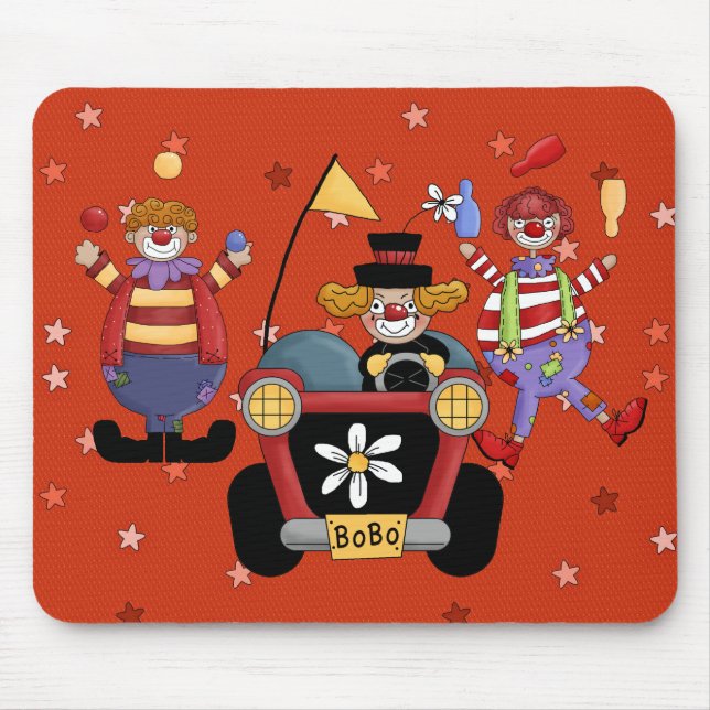 Palhaço de Circo de Mousepad (Frente)
