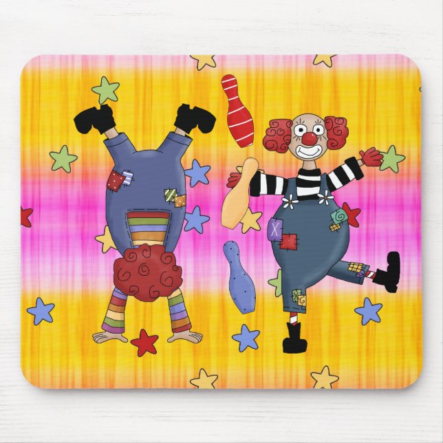 Palhaços de Circo de Mousepad (Frente)