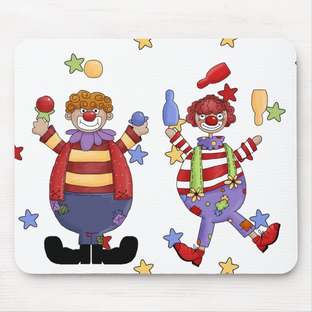 Palhaços de Circo de Mousepad (Frente)