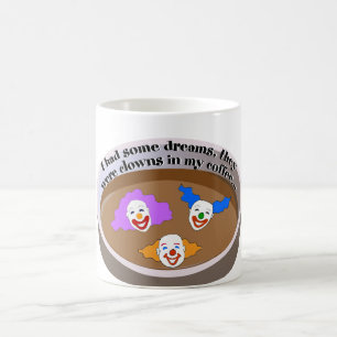Palhaços em minha caneca de café