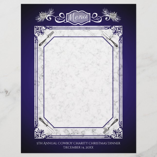 Palheta de canivete Folha de Natal (Frente)