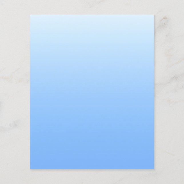 Pálido fundo azul-ombre (Frente)