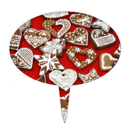 Palitinhos Decorados Biscoitos de Pão-de-Pão de Natal