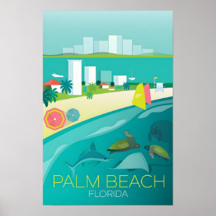 Palm Beach, Flórida Impressão