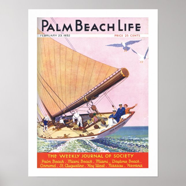 Palm Beach Life #15 impressão (Frente)