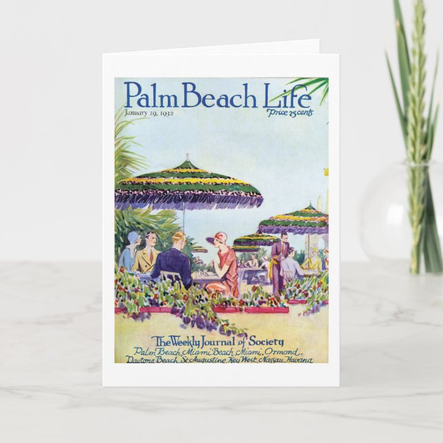Palm Beach Life - Cartão de nota nº 9 (Frente)
