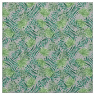 Palm Deixa Tecido Impressão tropical