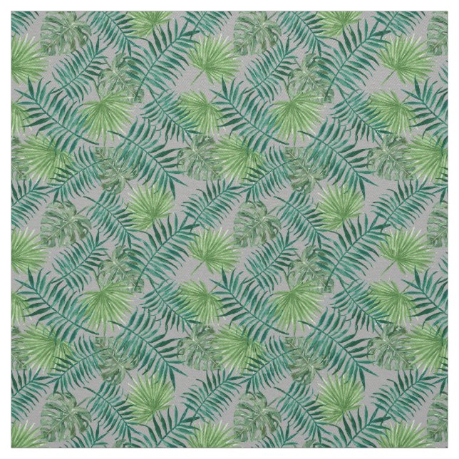 Palm Deixa Tecido Impressão tropical (Modelo)