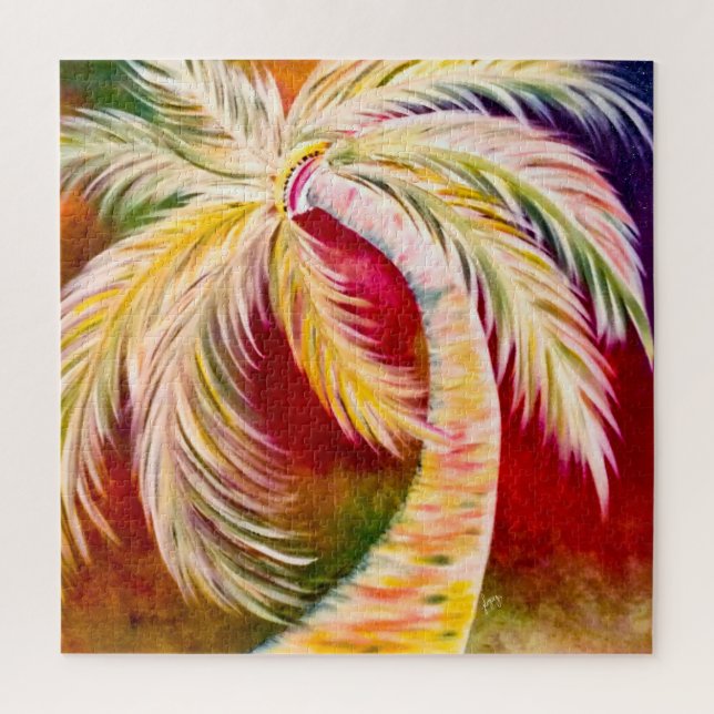 Palm Diggity Palm Tree Quebra-cabeça (Vertical)