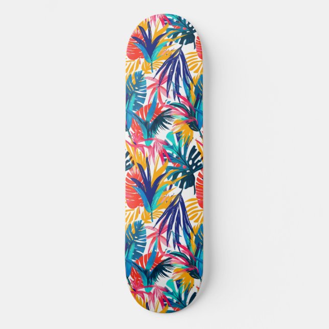 Palm legal Summer Beach Projetado em skate (Frente)