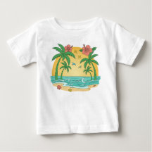 Palm Paradise – Cute Tropical Summer T-Shirt