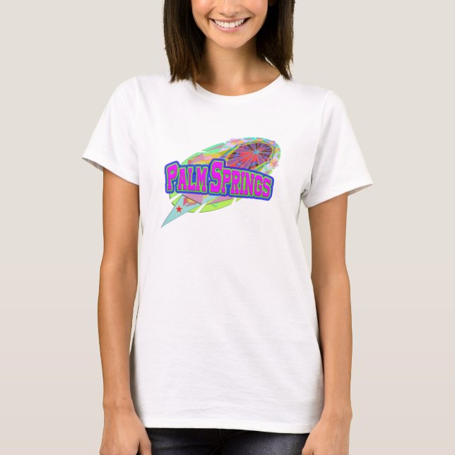 "Palm Primavera" Futuro T-Shirt (Frente)