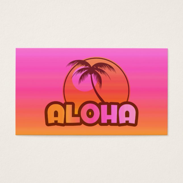 Palm rosa Aloha (Frente)