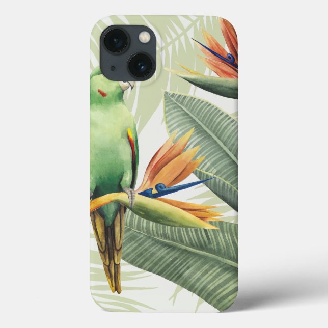 Palm Sai Com Pássaro Verde (Verso)