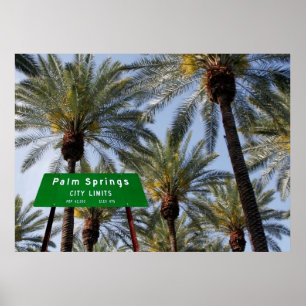 Palm Springs Welcomes You Poster