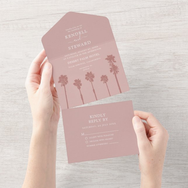 Palm Tree Romance Wedding Suite (Tearaway)