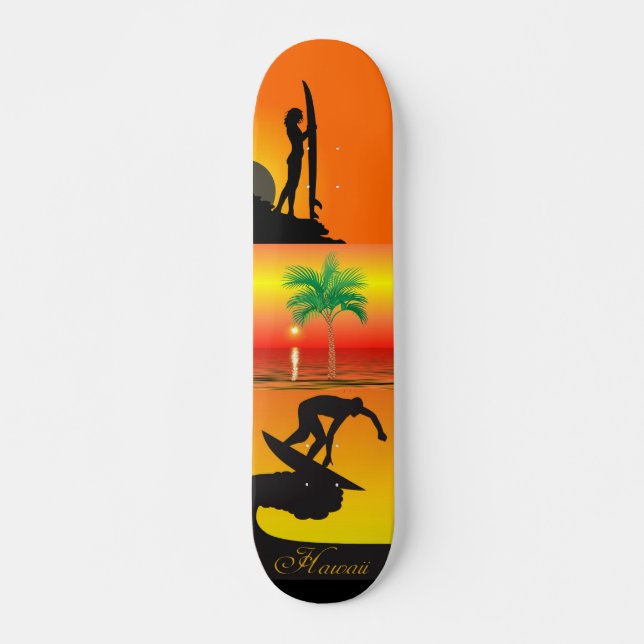 Palm Tree Skateboard (Frente)